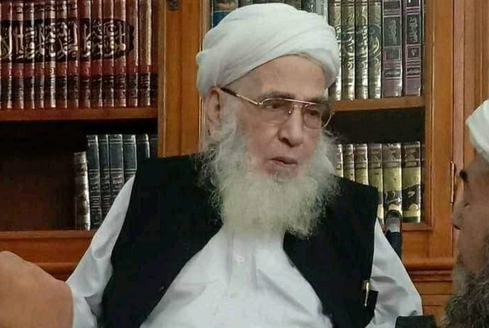 صورة هيئة علماء المسلمين في العراق تنعى الشيخ محمد البدخشاني من علماء أفغانستان البارزين