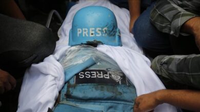 صورة ارتفاع عدد ضحايا الصحافة في غزة إلى 168 صحفيًا منذ بدء العدوان