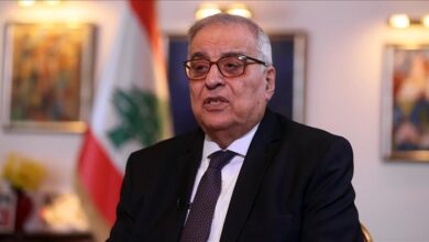 صورة وزير خارجية لبنان: نسعى إلى ألا يكون الرد قويًا يقودنا إلى حرب واسعة وشاملة