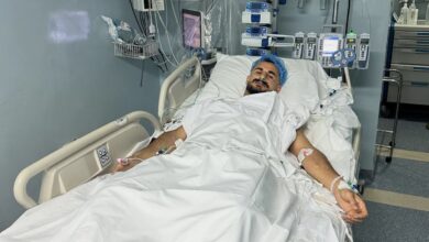 صورة إصابة مهاجم المنتخب الوطني أيمن حسين تكشف المشكلة المزمنة للواقع الصحي في العراق