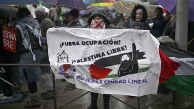 صورة إضراب عام في إسبانيا ضد حرب الإبادة في غزة