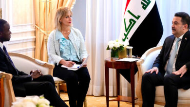 صورة والي أدييمو للسوداني: هناك الكثير أمام حكومتك لتفعله في محاصرة الأموال القذرة