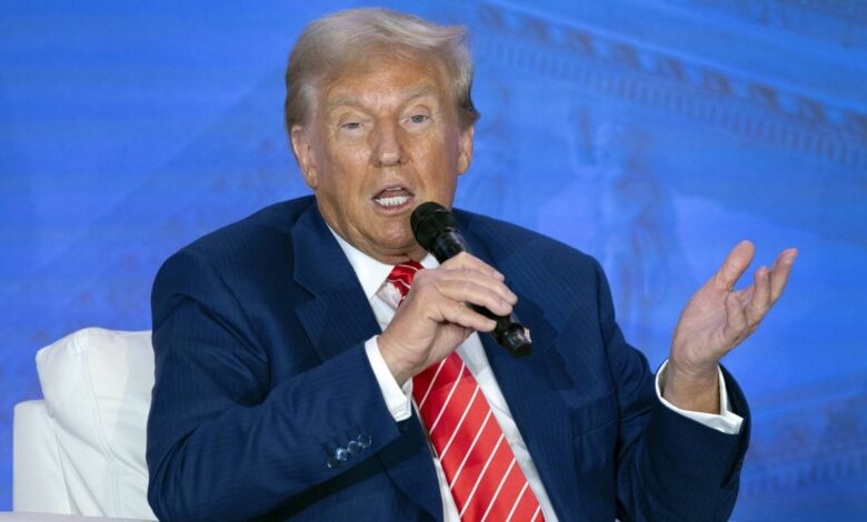 صورة ترمب: أنفقنا على غزو العراق 9 تريليونات دولار ليصبح شبه شركة تابعة لإيران