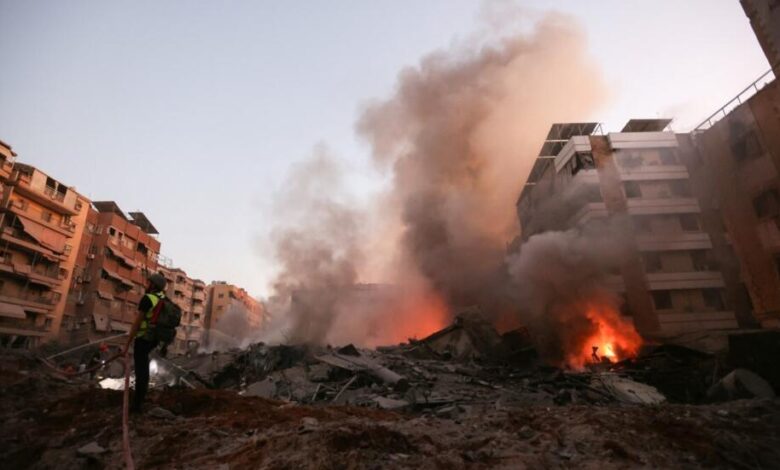 صورة غموض بشأن مصير “حسن نصر الله” بعد هجوم مدمر نفذته “إسرائيل” على الضاحية الجنوبية