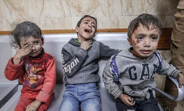 صورة مجلة سكوب الأمريكية: العدوان على غزة أصبح حربًا على الأطفال الفلسطينيين