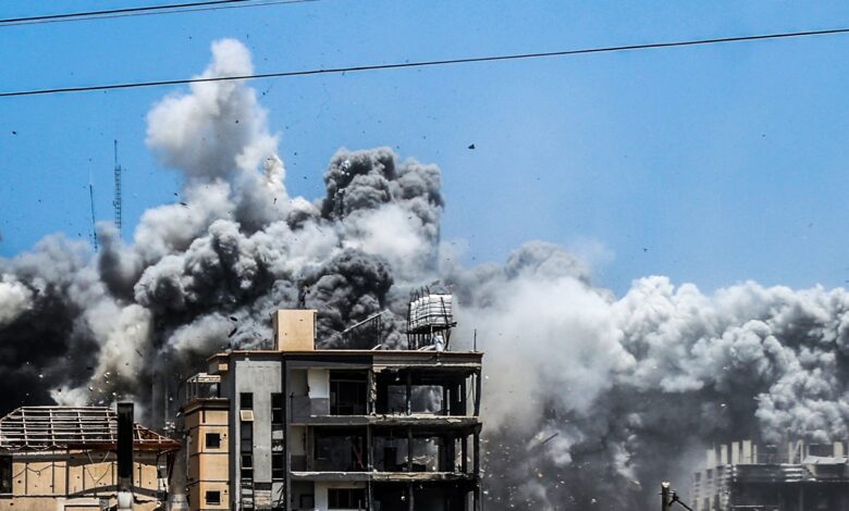 صورة هيئة علماء المسلمين في العراق: عجز الاحتلال على حسم المواجهة في غزة يدفعه إلى ارتكاب المجازر في فلسطين ولبنان
