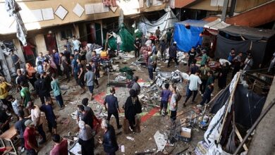 صورة صحة غزة: مقتل 28 فلسطينيًا في مجزرة للاحتلال استهدفت مدرسة بدير البلح