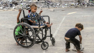 صورة مئات الآلاف من فلسطيني شمال قطاع غزة معرضون لخطر مذبحة وشيكة
