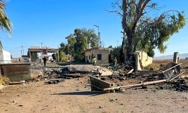 صورة للمرة الثالثة خلال 3 أسابيع.. “إسرائيل” تقصف معبرًا يربط لبنان وسوريا