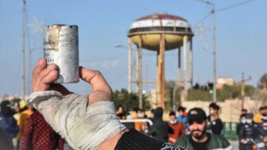 صورة حكومة السوداني تواجه تظاهرات الناصرية بالحديد والنار والاعتقالات