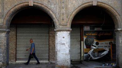 صورة قلب بغداد مريض ووجه مدينة الرشيد يغطيه الغبار