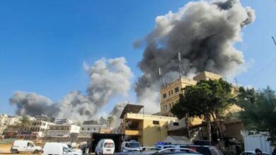 صورة طائرات الاحتلال تقصف مدينة النبطية والبلدات المحيطة بها جنوب لبنان