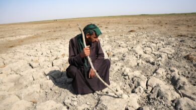 صورة ناشطون بيئيون: جفاف أهوار محافظة ميسان بشكل كامل للمرة الثالثة خلال 5 سنوات