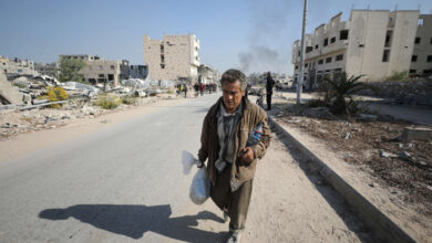 صورة “هيومن رايتس ووتش” “إسرائيل” ترتكب جرائم حرب ضد الإنسانية بسبب النزوح القسري في غزة