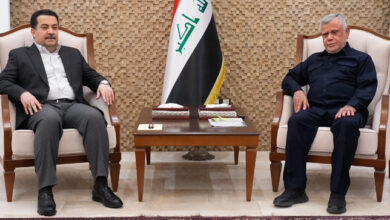 صورة السوداني “العاجز” عن فرض سلطته على الميليشيات الولائية يحذر “إسرائيل” من الاعتداء على العراق