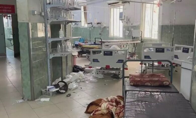 صورة صحة غزة: الاحتلال دمر مستشفى محمد النجار في رفح وأخرجه عن الخدمة