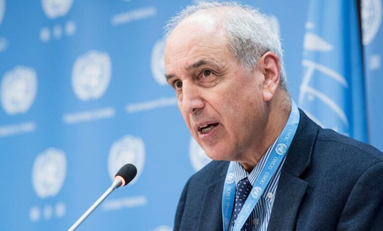 صورة مقرر أممي سابق: احتكار أمريكا لملف القضية الفلسطينية هو السبب الرئيس بفشل الحل