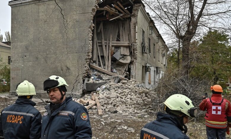 صورة غارات روسية واسعة على أوديسا جنوبي أوكرانيا وزيلينسكي متفائل بفوز ترامب