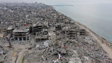 صورة الأمم المتحدة: غزة أصبحت كوم دمار بسبب هجمات قوات الاحتلال واستهدافها كل شيء