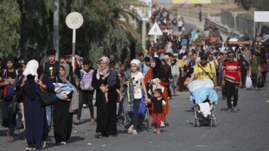 صورة هيومن رايتس ووتش: جمعنا أدلة على ارتكاب “إسرائيل” جريمة التهجير القسري بقطاع غزة