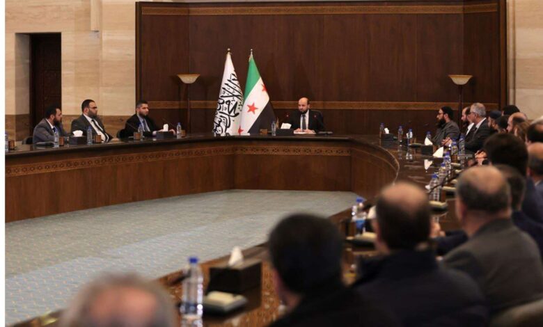 صورة الحكومة المؤقتة في سوريا: على مجلس الأمن إجبار “إسرائيل” على وقف هجماتها