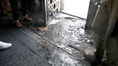 صورة التحريض على الكراهية من قبل الاحتلال تدفع مستوطنين إلى حرق “مسجد بر الوالدين”