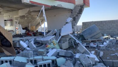 صورة مصرع شخص وإصابة 6 آخرين بانفجار منظومة غاز منزلية في مدينة كرميان بمحافظة السليمانية