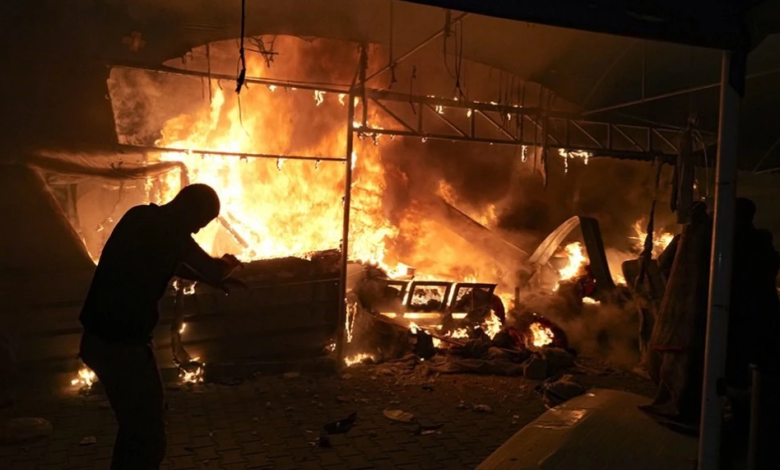 صورة المرصد الأورومتوسطي: جيش الاحتلال أحرق النازحين أحياءً عمدًا في مواصي خان يونس