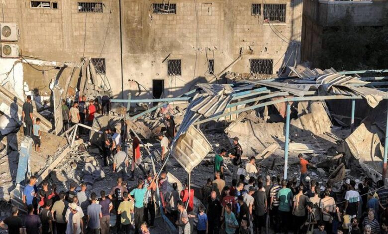 صورة الاحتلال يرتكب المزيد من المجازر في قطاع غزة ويوقع عشرات الضحايا بين المدنيين