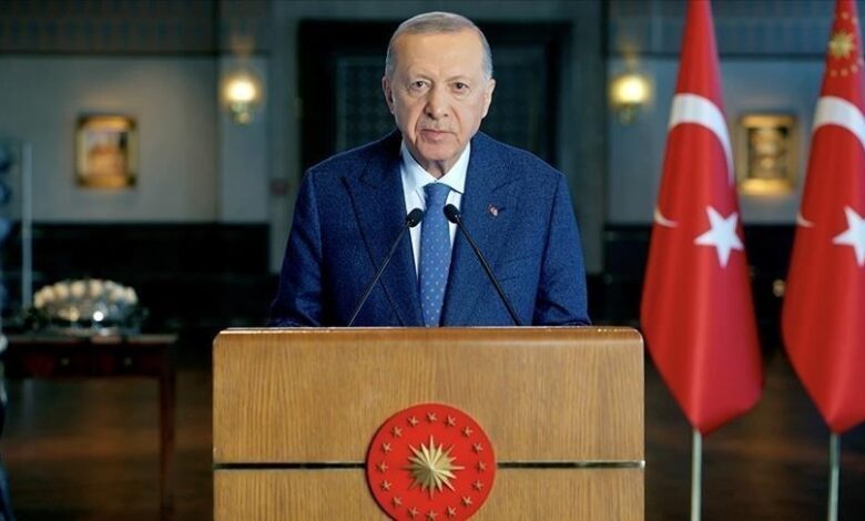 صورة أردوغان: سوريا عادت لأصحابها والأسد تركها كومة من الأنقاض