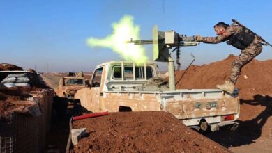 صورة السيطرة الكاملة على إدلب وحلب تعزز تحشيد فصائل المعارضة السورية حول مدينة حماة