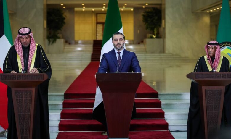 صورة وفد مجلس التعاون الخليجي يدعو من دمشق لرفع العقوبات ودعم سوري