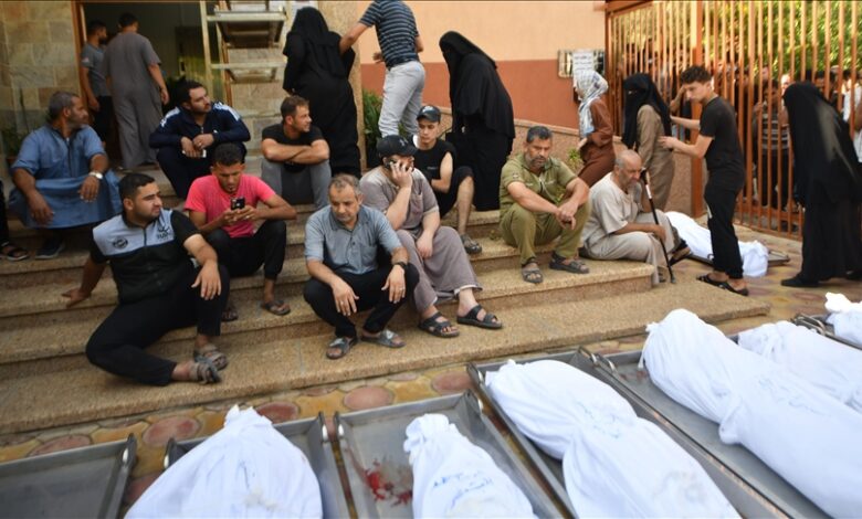 صورة استمرار الغارات على غزة وارتفاع حصيلة الضحايا لنحو 47 ألف قتيل