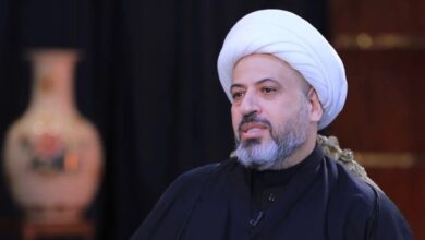 صورة قائد ميليشيا أبو الفضل العباس أوس الخفاجي: لا يوجد شيء اسمه “محور المقاومة”