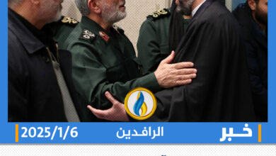 صورة إسماعيل قاآني في بغداد للقاء زعماء الميليشيات والسوداني