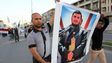 صورة ترامب يعيد ميليشيا الحوثي لقائمة الإرهاب وترقب قلق بين ميليشيات الحشد الشعبي في العراق