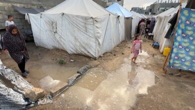 صورة الأمم المتحدة: مليون شخص في قطاع غزة بحاجة المساعدة للوقاية من ظروف الشتاء