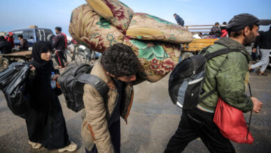 صورة هيئة علماء المسلمين في العراق تستنكر التماهي الفج لترامب مع الاحتلال بتهجير أهالي غزة عن أرضهم