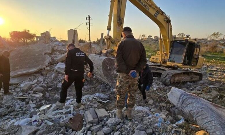 صورة الجيش اللبناني يدخل “منطقة طيرحرفا ” لأول مرة بعد التهدئة ويعاين حجم الدمار في البلدة