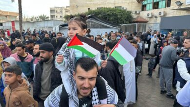 صورة احتفالات تعم غزة مع دخول وقف إطلاق النار حيز التنفيذ
