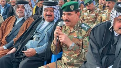 صورة قوة حكومية ترضخ لسنن العشائر في واسط دون الاحتكام للقانون الذي تمثله