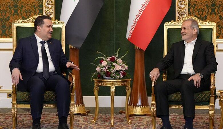 صورة مصدر إيراني: السوداني بحث في طهران تأجيل الانسحاب الأمريكي من العراق