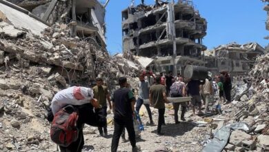 صورة وزارة الأشغال العامة والإسكان في غزة: 60% من الأسر في القطاع بلا مأوى