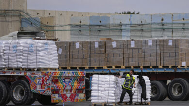 صورة الأمم المتحدة: “إسرائيل” تضع عراقيل كثيرة أمام إدخال المساعدات إلى قطاع غزة