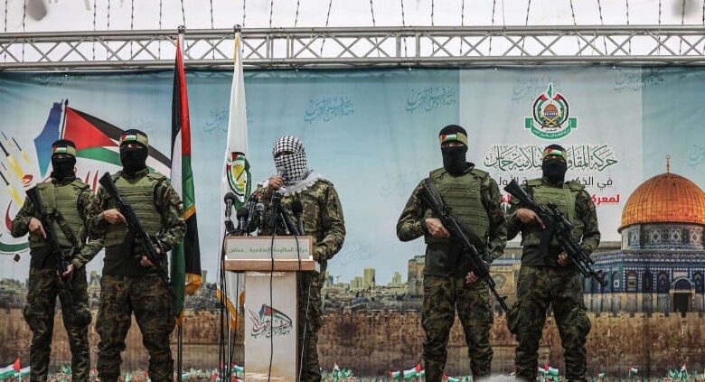 صورة حماس: لن نقبل بلغة التهديدات الأمريكية و”الإسرائيلية”