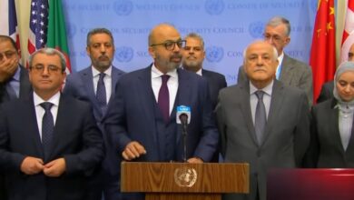 صورة المجموعة العربية في الأمم المتحدة تؤكد رفضها القاطع لـتهجير الفلسطينيين