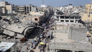 صورة المنظمة الدولية للهجرة: العائدون إلى مناطقهم في غزة وجدوا أنفسهم أمام أكوام أنقاض