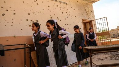 صورة وزارة التربية في العراق: العجز في المباني المدرسية وصل إلى نحو 8 آلاف مدرسة