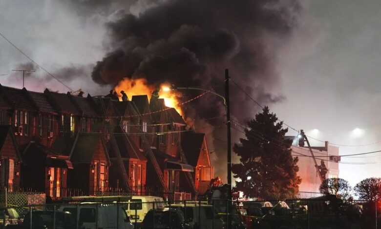 صورة مقتل 6 أشخاص بحادث طيران جديد شرقي في فيلادلفيا بولاية بنسلفانيا