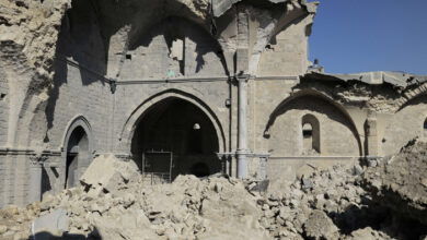 صورة عالم الآثار الفرنسي سيمون بريلود: مستقبل الآثار بغزة على المحك جراء الإبادة التدميرية